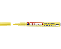 Marqueur peinture edding 751 à base d'huile 1-2mm pastel jaune