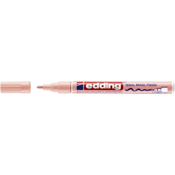 Marqueur peinture edding 751 ogive 1-2mm rose pastel