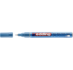 Viltstift Edding 780 lakmarker rond 0.8mm metallic lichtblauw