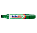 Marqueur Artline 100 biseauté 7,5-12mm vert