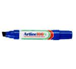 Marqueur Artline 100 biseauté 7,5-12mm bleu