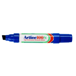 Marqueur Artline 100 Pointe biseautée 7,5-12mm bleu