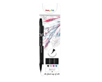 Feutre pinceau Pentel SESF30C-4 Sign Artist assorti blister 4 pièces