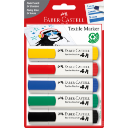 Feutre Faber-Castell Textile assorti