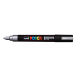 Paintmarker Uni POSCA PC5M medium zilver