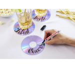 Feutre CD edding 8400 ogive 0,5-1mm bleu