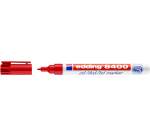 Feutre CD edding 8400 ogive 0,5-1mm rouge