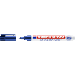 Cd marker edding 8400 rond 0.5-1.0mm blauw