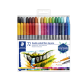 Feutre couleur Staedtler double pointe Fin et Ultra Fin étui 72 pièces