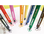 Feutre STABILO Trio Scribbi 368/14 assorti étui 14 pièces