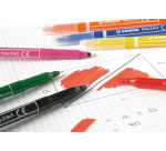 Viltstift STABILO Trio 2 in 1 assorti etui à 10 stuks