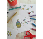 Viltstift STABILO Trio deco metallic assorti etui à 8 stuks