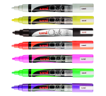 Marqueur craie Uni-ball Chalk ogive 1,8-2,5mm orange fluo