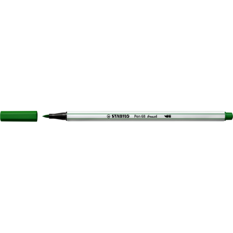 Feutre pinceau STABILO Pen 568/36 vert émeraude