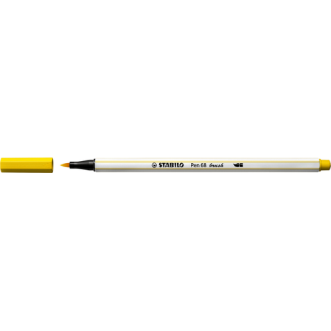 Brushstift STABILO Pen 568/44 geel