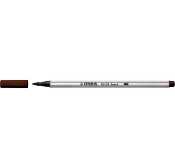 Feutre pinceau STABILO Pen 568/45 brun