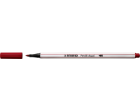 Feutre pinceau STABILO Pen 568/50 rouge foncé