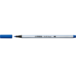 Feutre pinceau STABILO Pen 568/41 bleu foncé