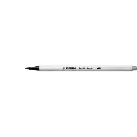 Brushstift STABILO Pen 568/95 koudgrijs