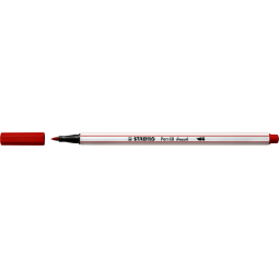 Feutre pinceau STABILO Pen 568/48 rouge carmin