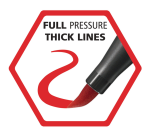 Feutre pinceau STABILO Pen 568/48 rouge carmin