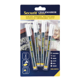Feutre-craie Securit SMA-100 ogive 1-2mm blanc blister 4 pièces