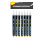 Feutre-craie Securit SMA-100 ogive 1-2mm blanc blister 7 pièces