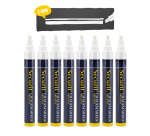 Feutre-craie Securit SMA-510 biseau 2-6mm blanc étui 8 pièces