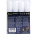 Securit Chalk Marker SMA-720 Square 7-15mm White Set of 4 Pieces