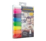 Krijtstift Securit SMA-720 blok ass 7-15mm blister à 8 stuks