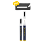 Krijtstift Securit SMA-510 schuin 2-6mm wit blister à 2 stuks