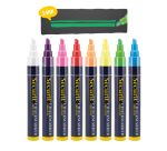 Feutre-craie Securit SMA-510 biseau 2-6mm assorti étui 8 pièces