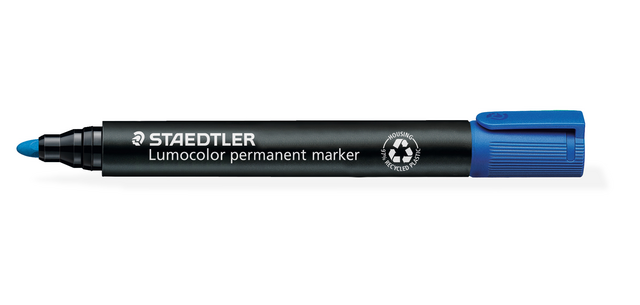 Viltstift Staedtler 352 rond blauw blauw