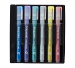 Feutre Bruynzeel Kids Glitter set 6 couleurs