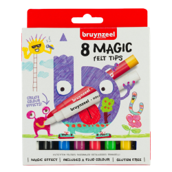 Feutre Bruynzeel Kids Magic Points set 8 pièces assorti