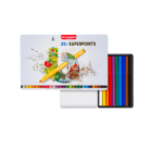 Feutre Bruynzeel Creatives Superpoints boîte 25 couleurs