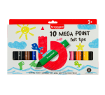 Feutre Bruynzeel Kids Mega Point set 10 couleurs