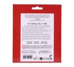 Viltstift Bruynzeel Kids Triple set à 10 kleuren