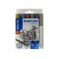 Verfstift Pilot Pintor metallic fijn assorti etui à 6 stuks