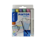 Verfstift Pilot Pintor pastel fijn assorti etui à 6 stuks