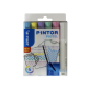 Verfstift Pilot Pintor pastel fijn assorti etui à 6 stuks