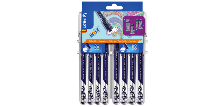 Fineler PILOT FriXion Fin assorted 8 pieces