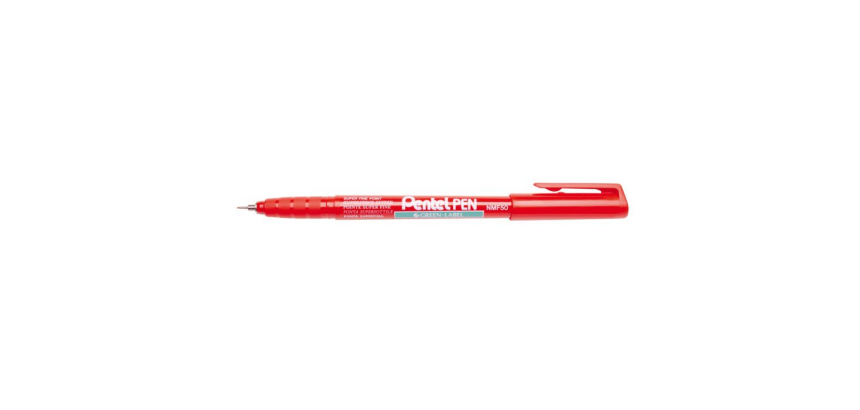 Fineliner Pentel NMF50 fijn rood