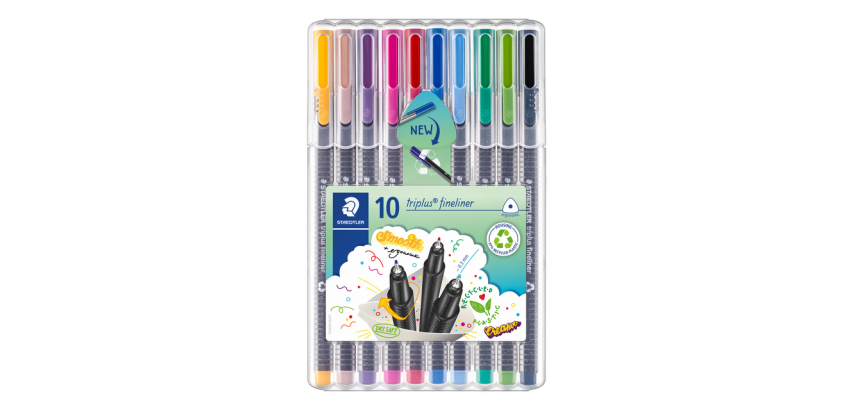 Fineliner Staedtler Triplus 334 sortiert 0,3mm 10 Stück