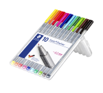 Fineliner Staedtler Triplus 334 assorti 0,3mm 10 pièces