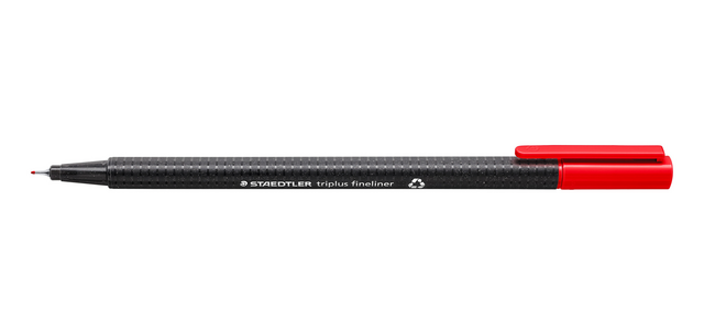 Staedtler Triplus Fineliner 334 0.3mm red