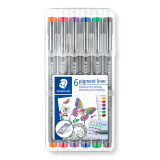 Fineliner Staedtler 308 0,3mm Sortiment 6er-Set