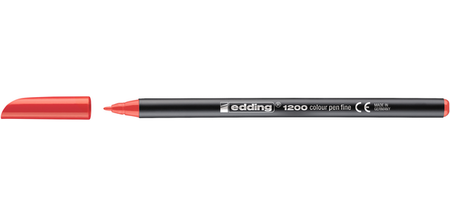Fineliner edding 1200 002 Red fine