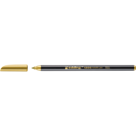 Fineliner edding 1200 053 fijn metallic goud