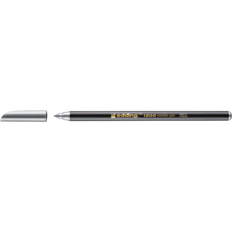 Fineliner edding 1200 054 fijn metallic zilver